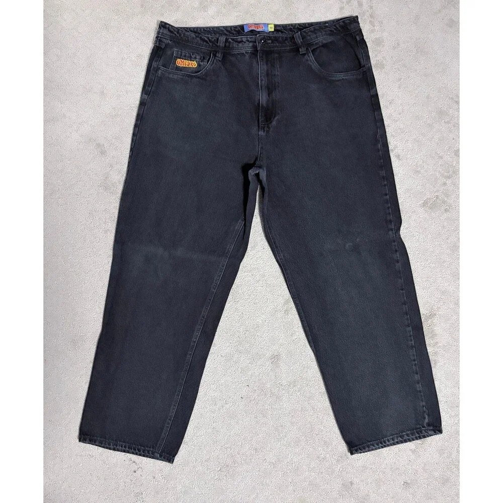 Empyre Black Wash Loose Fit Jeans